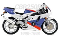 1990-1998 CBR250RR Verkleidung