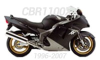 1996-2007 CBR1100XX Verkleidung