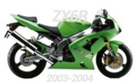 2003-2004 ZX6R Verkleidung