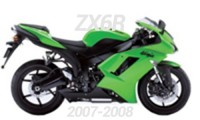 2007-2008 ZX6R Verkleidung