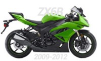 2009-2012 ZX6R Verkleidung