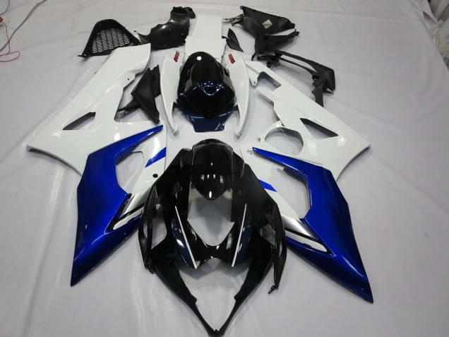 Weiß & Blau 05-06 GSXR 1000 Motorrad Verkleidung