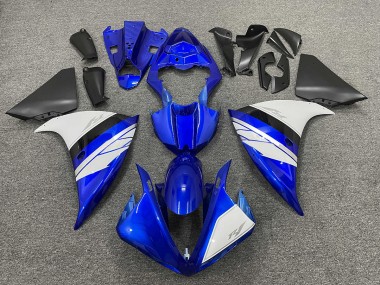 Weiß & Blau Glänzend 09-11 R1 Motorrad Verkleidung