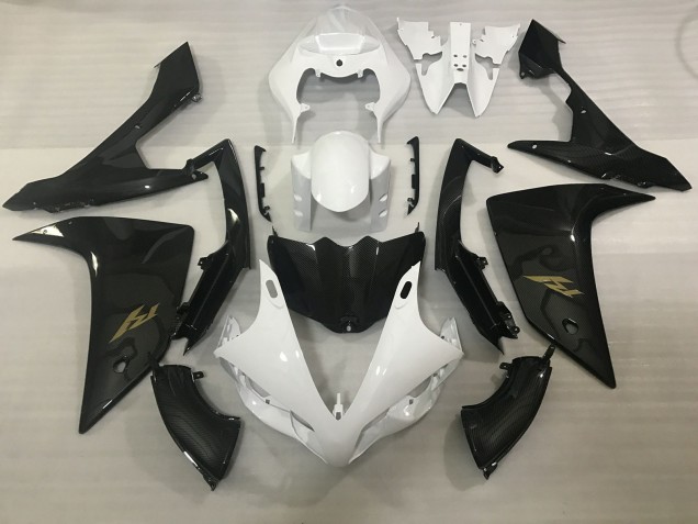 Weiß & Carbonfaser-Stil 07-08 R1 Motorrad Verkleidung Weiß & Carbonfaser-Stil 07-08 R1 Motorrad Verkleidung