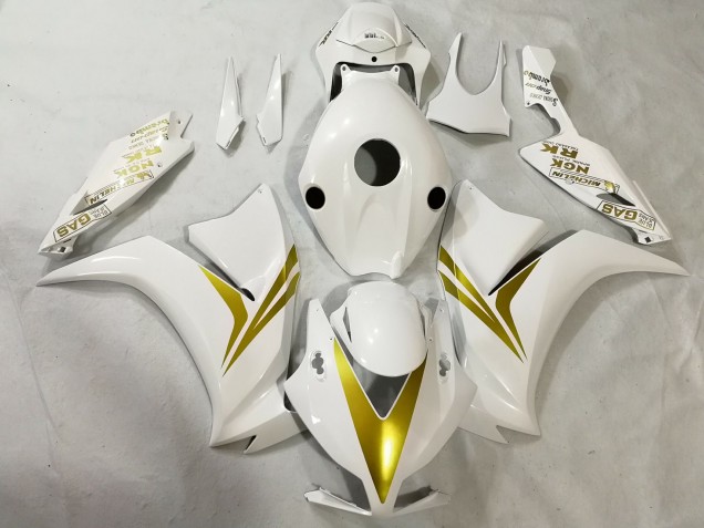 Weiß & Gold 12-16 CBR1000RR Motorrad Verkleidung Weiß & Gold 12-16 CBR1000RR Motorrad Verkleidung