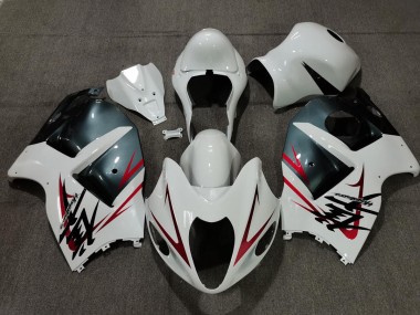 Weiß Hellblau & Rot 97-07 GSXR 1300 Motorrad Verkleidung