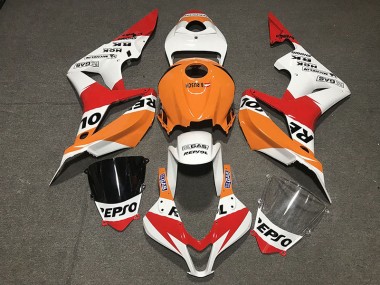 Weiß Repsol Stil 07-08 CBR600RR Motorrad Verkleidung
