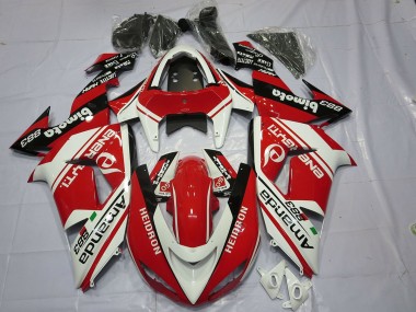 Weiß Rot 06-07 ZX10R Motorrad Verkleidung