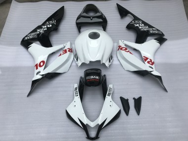 Weiß & Rot Glänzend Repsol 07-08 CBR600RR Motorrad Verkleidung