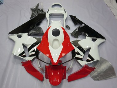 Weiß Rot & Schwarz 03-04 CBR600RR Motorrad Verkleidung