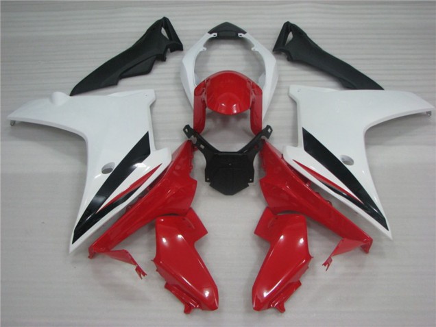 Weiß Rot & Schwarz 11-12 CBR600F Motorrad Verkleidung
