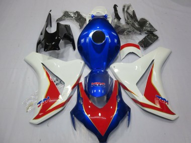 Weiß Rot & Tiefes Blau 08-11 CBR1000RR Motorrad Verkleidung