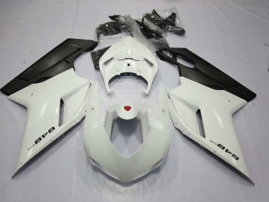 Weiß & Schwarz 848 07-14 Ducati 848 1098 1198 Motorrad Verkleidung