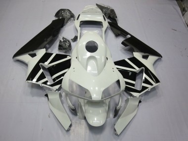 Weiß & Schwarz OEM 03-04 CBR600RR Motorrad Verkleidung