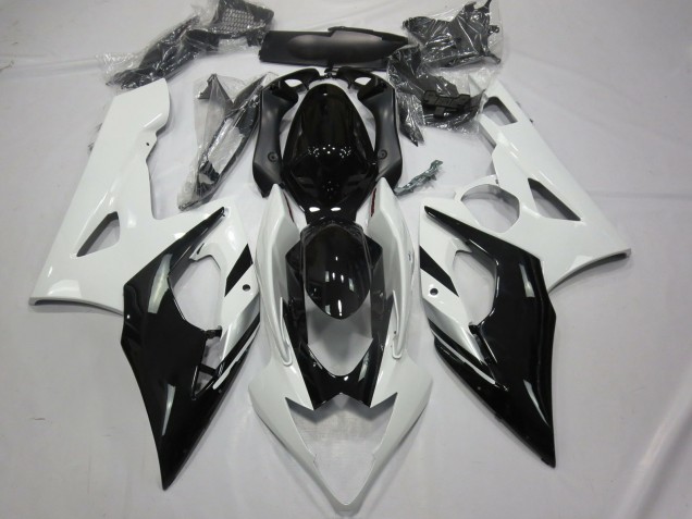 Weiß Schwarz & Silber 05-06 GSXR 1000 Motorrad Verkleidung Weiß Schwarz & Silber 05-06 GSXR 1000 Motorrad Verkleidung