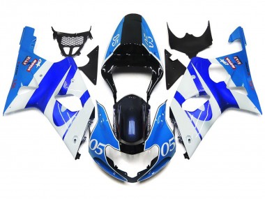 05 Glänzend Blau 00-02 GSXR 1000 Motorrad Verkleidung