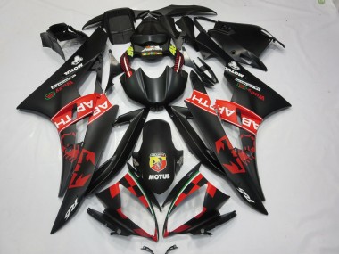 Abarth Matt Schwarz 06-07 R6 Motorrad Verkleidung