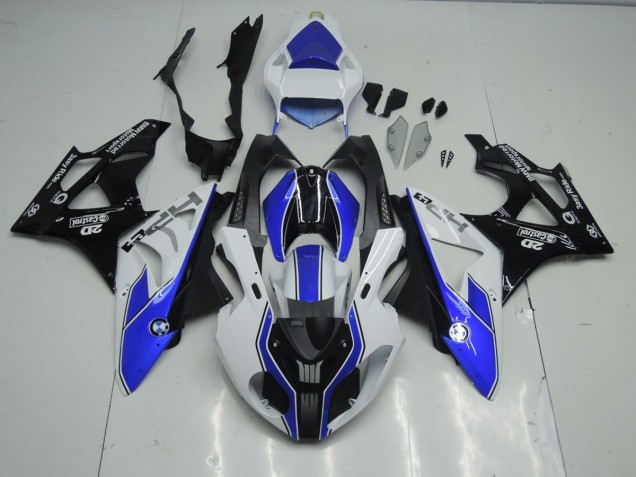 Alien Blau & Weiß 09-14 S1000RR Motorrad Verkleidung