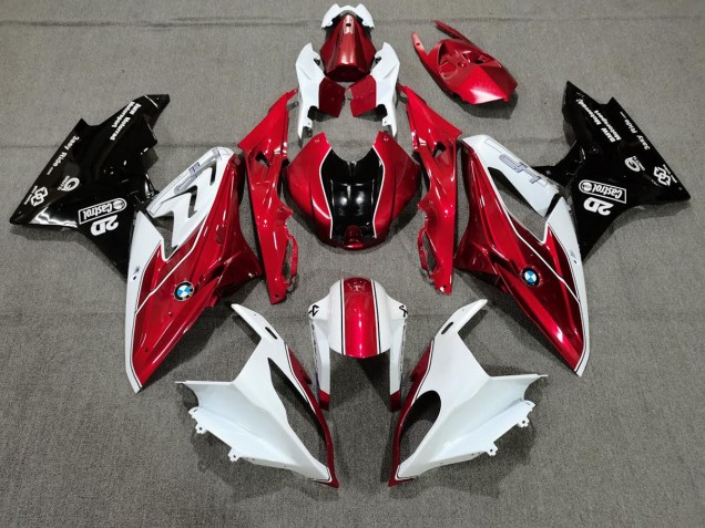 Alien Blau & Weiß 09-14 S1000RR Motorrad Verkleidung