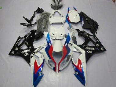 Alien Blau & Weiß 09-14 S1000RR Motorrad Verkleidung