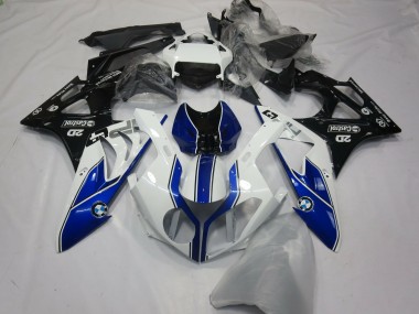 Alien Blau & Weiß 09-14 S1000RR Motorrad Verkleidung