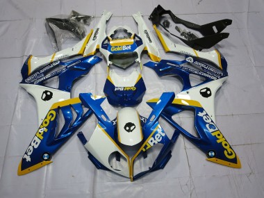 Alien Blau & Weiß 09-14 S1000RR Motorrad Verkleidung