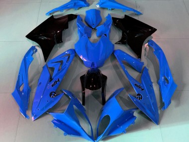 Alien Blau & Weiß 09-14 S1000RR Motorrad Verkleidung