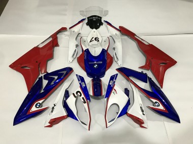Alien Blau & Weiß 09-14 S1000RR Motorrad Verkleidung