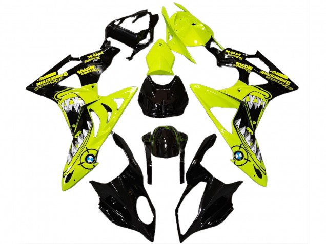 Alien Blau & Weiß 09-14 S1000RR Motorrad Verkleidung Alien Blau & Weiß 09-14 S1000RR Motorrad Verkleidung