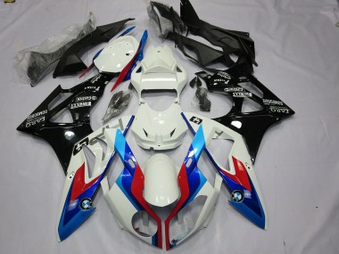 Alien Blau & Weiß 09-14 S1000RR Motorrad Verkleidung