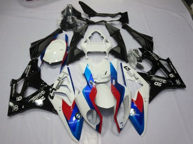 Alien Blau & Weiß 09-14 S1000RR Motorrad Verkleidung