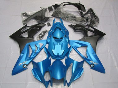 Alien Blau & Weiß 09-14 S1000RR Motorrad Verkleidung