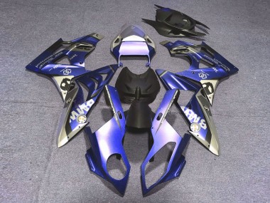 Alien Blau & Weiß 09-14 S1000RR Motorrad Verkleidung