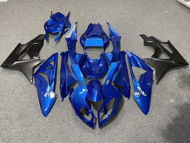 Alien Blau & Weiß 09-14 S1000RR Motorrad Verkleidung