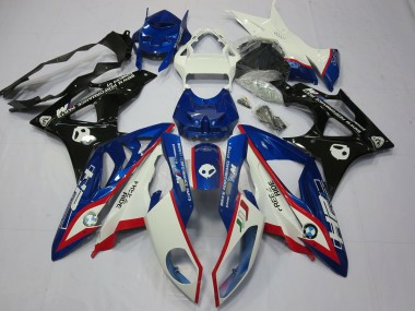 Alien Blau & Weiß 09-14 S1000RR Motorrad Verkleidung