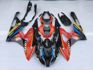 Alien Blau & Weiß 09-14 S1000RR Motorrad Verkleidung