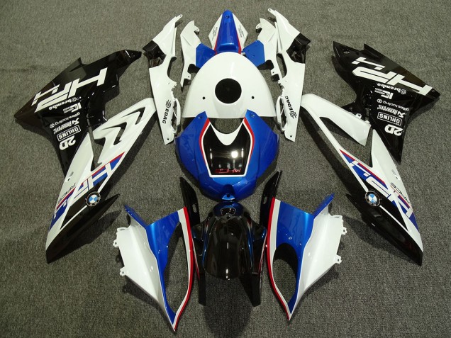 Alien Blau & Weiß 09-14 S1000RR Motorrad Verkleidung