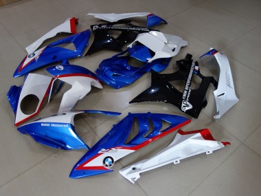 Alien Blau & Weiß 09-14 S1000RR Motorrad Verkleidung