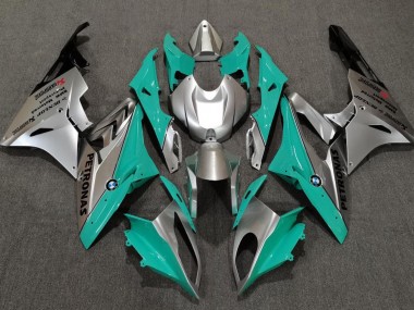 Alien Blau & Weiß 09-14 S1000RR Motorrad Verkleidung