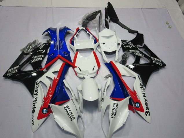 Alien Blau & Weiß 09-14 S1000RR Motorrad Verkleidung Alien Blau & Weiß 09-14 S1000RR Motorrad Verkleidung