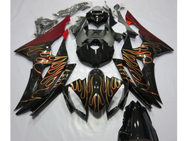 Benutzerdefiniertes Flame 08-16 R6 Motorrad Verkleidung