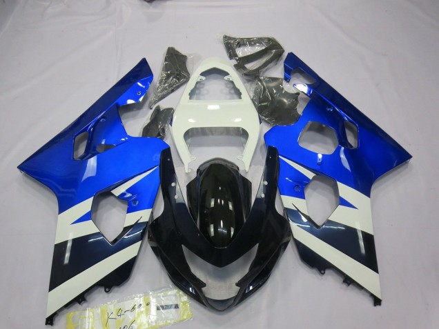Blauweiß 04-05 GSXR 600-750 Motorrad Verkleidung