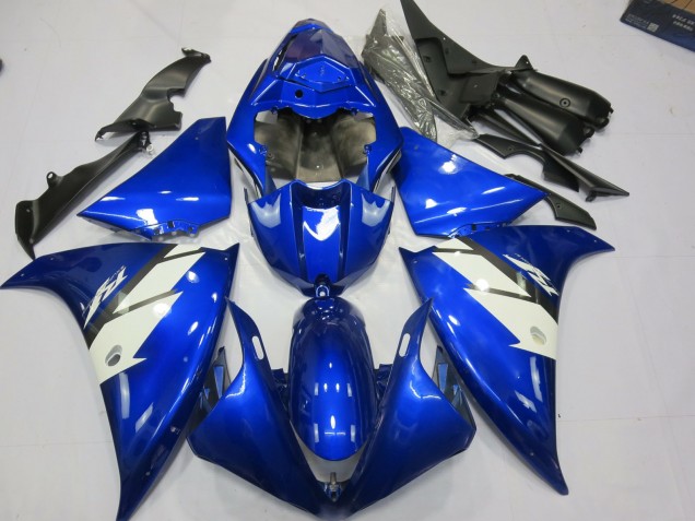 Blau & Weiß 12-14 R1 Motorrad Verkleidung