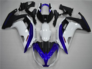 Blau & Weiß 12-16 Ninja 650R Motorrad Verkleidung