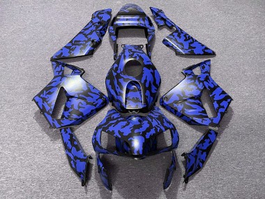Blau Camo 03-04 CBR600RR Motorrad Verkleidung