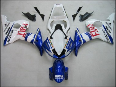 Blau Fiat 05 R6 Motorrad Verkleidung