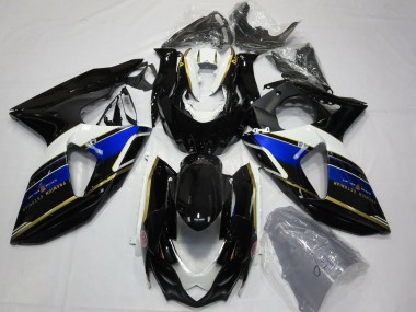 Blau & Gold 09-16 GSXR 1000 Motorrad Verkleidung