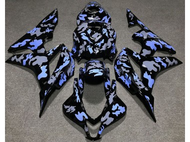Blau & Grau Camouflage 07-08 CBR600RR Motorrad Verkleidung