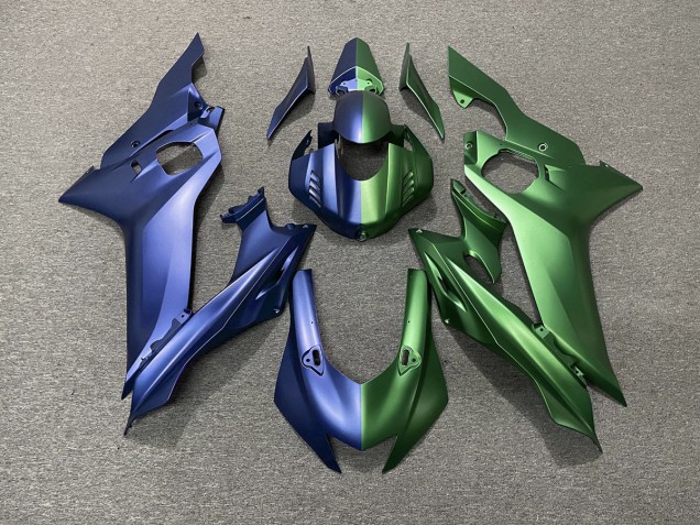Blau & Grün Split 17-21 R6 Motorrad Verkleidung Blau & Grün Split 17-21 R6 Motorrad Verkleidung