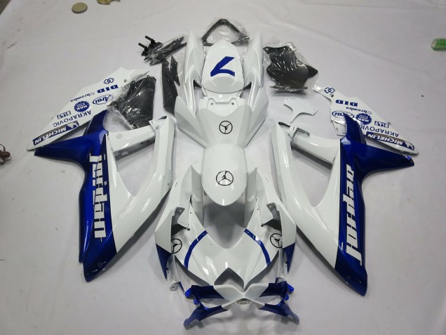 Blau Jordan 08-10 GSXR 600-750 Motorrad Verkleidung